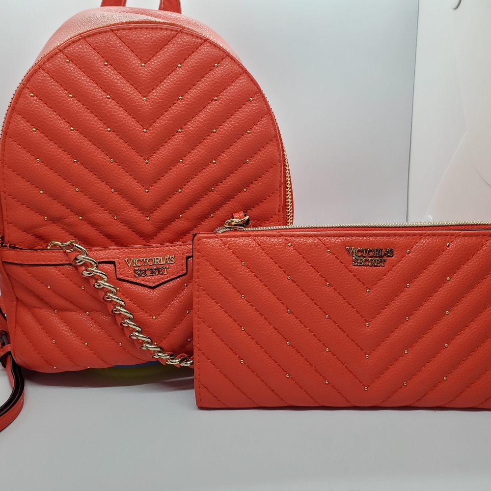 Victoria Secret Mini Backpack and Wallet